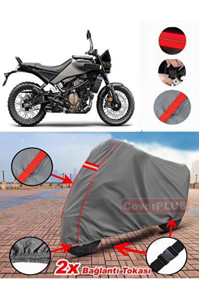 CoverPlus Husqvarna Svartpilen 401 قماش القنب محرك القماش القنب دراجة نارية غ...