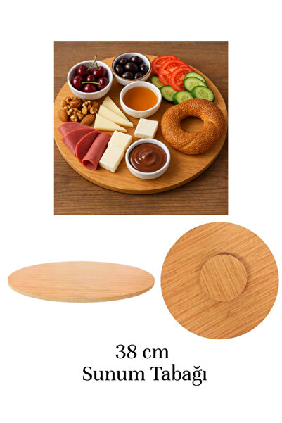 Parmeva 360 Derece Dönen Yuvarlak Lüx Servis Sunum Tabağı Pizza Peynir Sunum ...