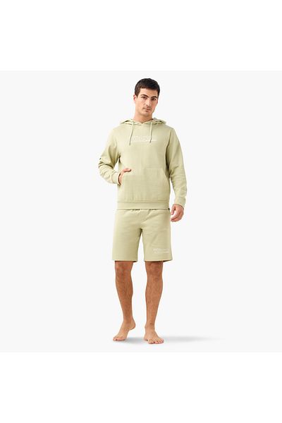 FAV Printed Hoodie and Shorts Set