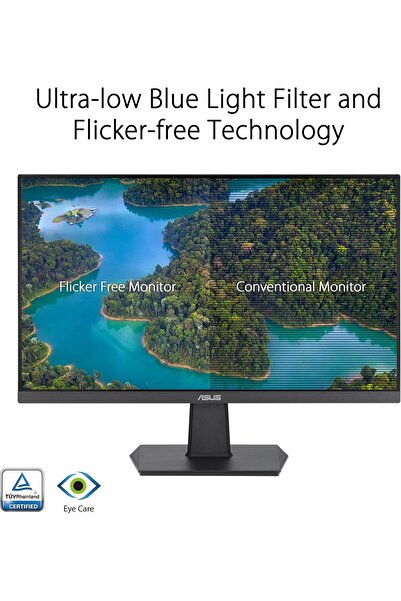 ASUS VA24EHF Eye Care Gaming Monitor – 24-inch IPS Full HD 100Hz