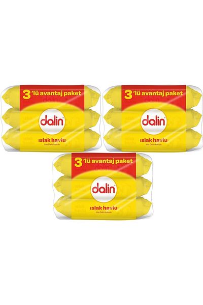 Dalin Wet Towel Wipes Classic 56 Sheets Set of 9 (504 Sheets)