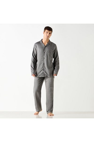 FAV Camp Collar Shirt and Pyjama Set