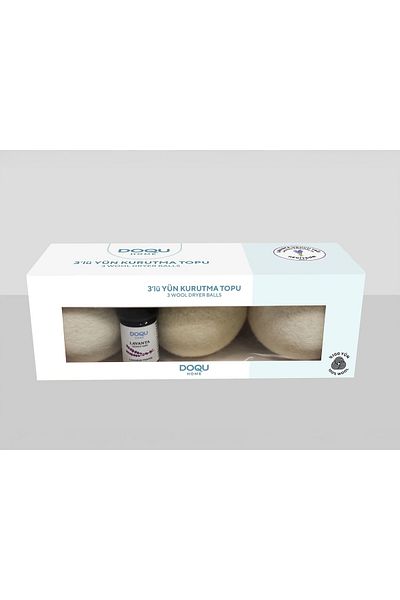 Doqu Home Doqu 3-Pack Wool Drying Ball