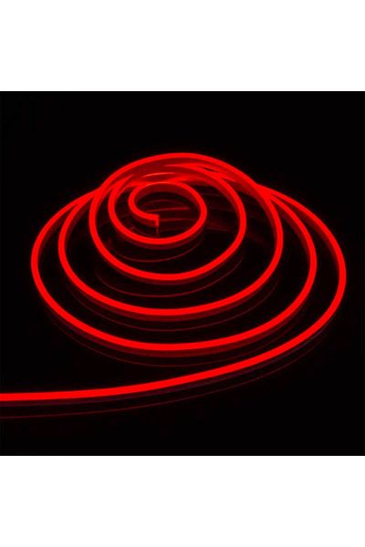 CLASSLIGHTS LED Neon Flex Strip, Complete Set, Length 5m, Red Light, IP65, ElectroAZ