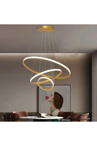 Elektroyou Robin 3'lü Eskitme Günışığı Ledli Modern Avize