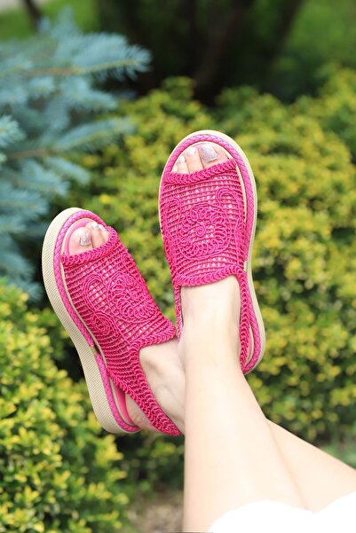 Madam Tarz Δαντελωτά Σανδάλια Barbie