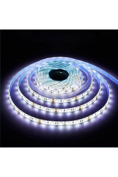 CLASSLIGHTS LED Strip 12V, Outdoor IP65, 60 LED/m SMD5050, Cool White, 5 meter roll, ElectroAZ