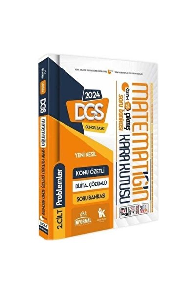 Karakutu Yayınları Dgs Matematiğin Kara Kutusu 2.cilt Problem K.ö. Dijital Çö...
