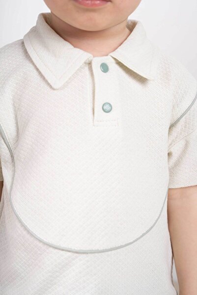 bombe Baby Kids Green Cotton Comfortable 2-Piece Set Trend Fashion Bottom Top Set