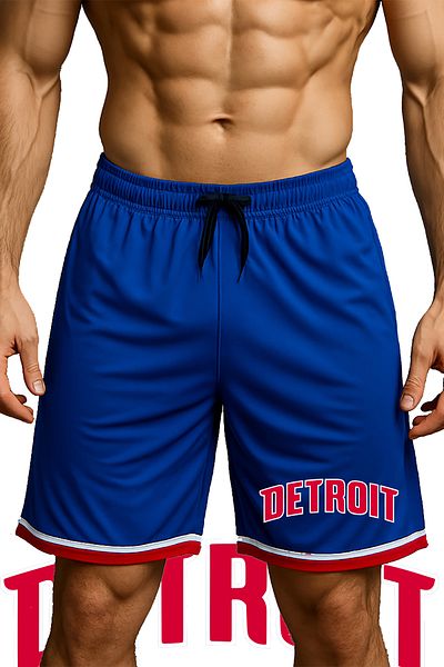 TOP GLORY Denver εμπριμέ σορτς μπάσκετ με αθλητικά σορτς τσέπης
