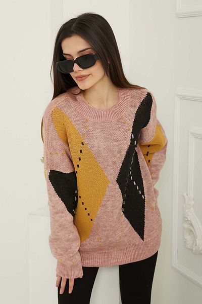 TOFİSA Solid Half Turtleneck Women's Gul Knitwear Sweater - 26599