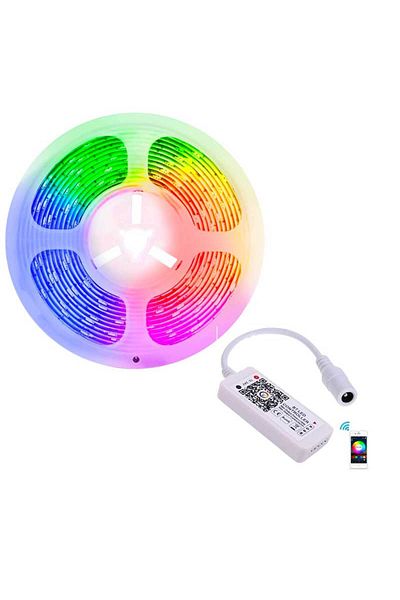 CLASSLIGHTS RGB LED Strip Kit with Bluetooth, Length 5m, ElectroAZ