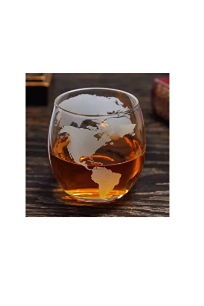 OEM Deluxe decanter set, globe design, 2 glasses, tray, accessories included, 850 ml