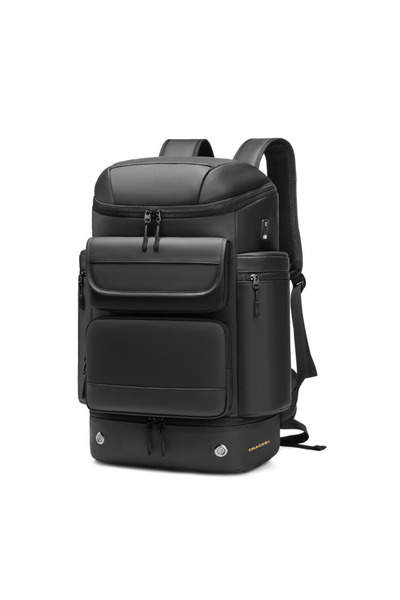 CRACOS Rucsac Multifunctional Premium, Cracos®, negru, capacitate 30L, 55x31x20 cm, port USB, Impermeabil