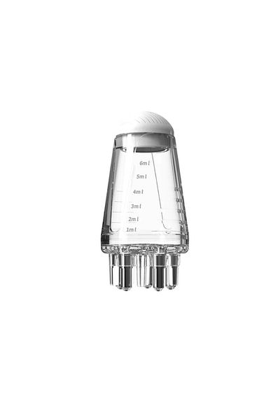 OEM Hair massage oil applicator, made of resistant and durable plastic, capacity 6 ml