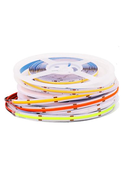 CLASSLIGHTS COB LED Strip 576 LED/m - RGB Lighting, Outdoor IP67 - 5 Meter Roll, ElectroAZ