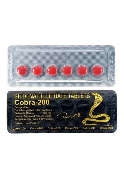 DD BUTİK Cobra Extra 200mg Pills for Men