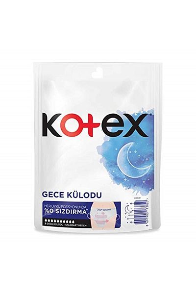 Kotex Menstrual Night Panties 1 Pack of 2
