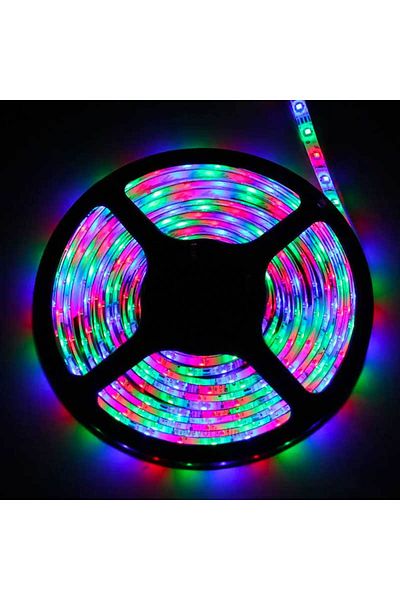 CLASSLIGHTS RGB LED strip 12V, Multicolor, Outdoor IP65, 60 LED/m SMD2835, Roll 5 meters, ElectroAZ