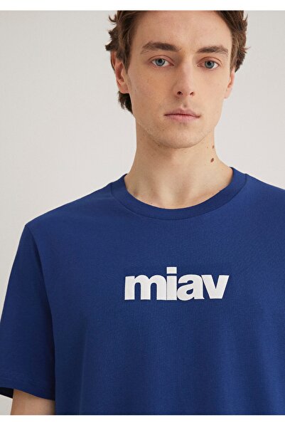 Mavi Футболка з принтом miav, прямий крій, 100% бавовна