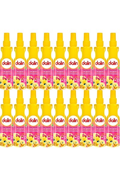 Dalin Kolay Saç Tarama Spreyi 200ML Badem Özlü (18 Li Set)