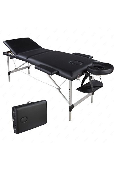 LA PERLA TECH Professional 3 Folding, Aluminum base, Adjustable Massage Table...