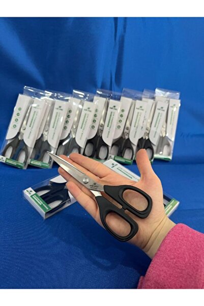 dm dikişmarket Japon Stili Plastik Saplı Çok Fonksiyonlu 17CM Makas