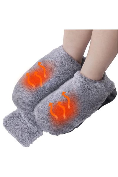 OEM Incalzitor de picioare, moale si pufos, Potrivit pentru marimi intre 36-41, Design ergonomic