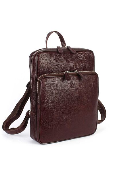 Aka Leather Brown Backpack 905 61