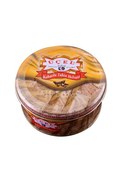 Üçel Kakao Tahini Halva 830 Gr Canister