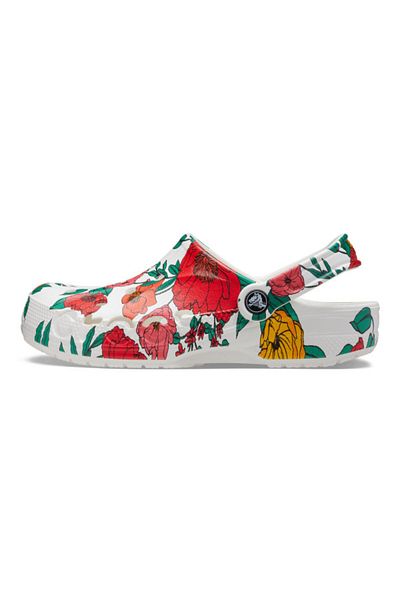 Crocs Saboți Crocs Baya Seasonal Printed Clog 42-43 EU - M9/W11 US Alb - Alb/Floral
