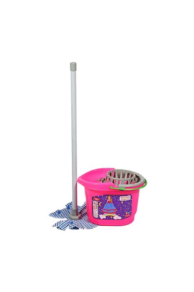 BubbyPlay Pink Little Princess Cleaning Set - Educational and Fun Toy