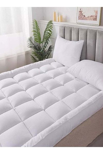 soufa dibaj Cotton Mattress Topper 14 cm With Microfiber Filling