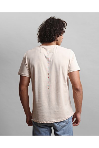 destekar Sınırsız Unisex Tişört - Bej