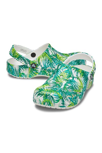 Crocs Saboți Crocs Baya Seasonal Printed Clog 36-37 EU - M4/W6 US Alb - Alb/Tropical