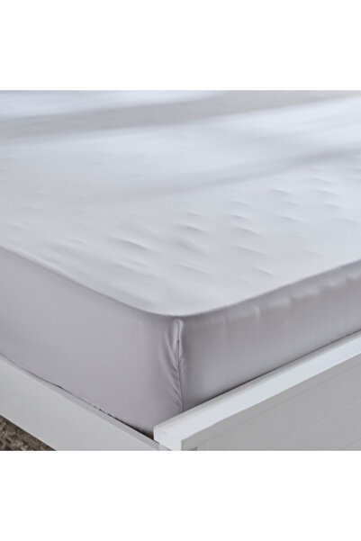 Home Box Derby Solid Microfiber Olympic Queen Fitted Sheet 160x200+25 cm