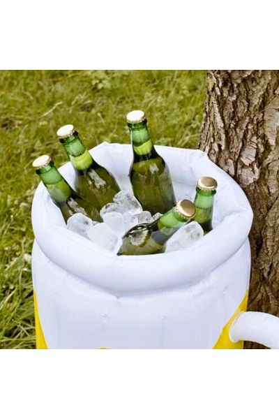 OEM Beverage cooler, Inflatable mug, high density PVC, 44 cm height x 32 cm width