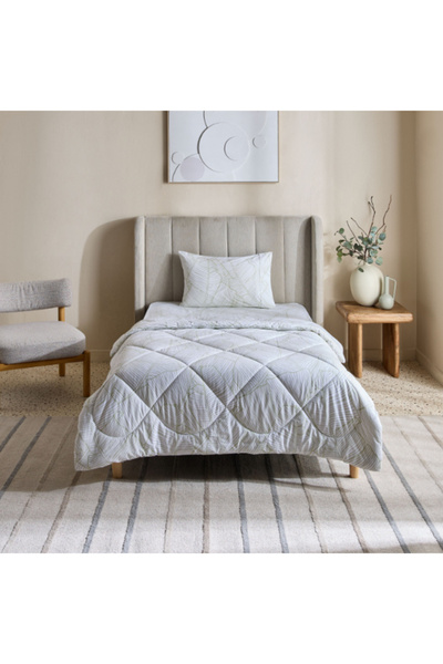 Home Box Malta-Musa 2-Piece Printed Cotton Twin Comforter Set 160x220 cm