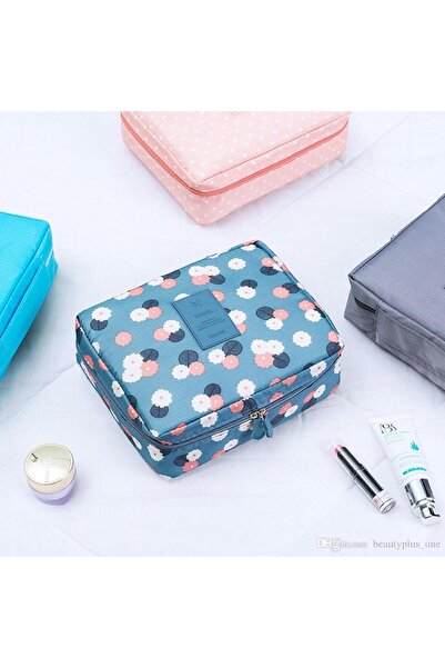 Müstesna Seyahat Makyaj Kozmetik Kişisel Bakım Organiser Organizer Çanta Wate...
