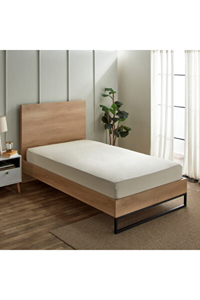 Home Box Derby Solid Microfiber Single Fitted Sheet 90x190+20 cm
