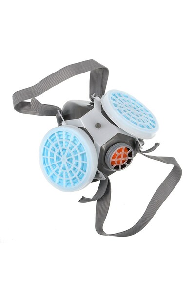 Jewval Toz Maskesi Boyacı Maskesi Çift Filtreli Iş Güvenliği Maskesi