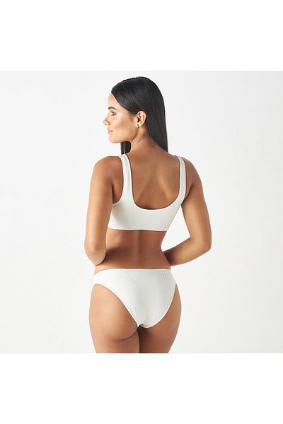 FAV Textured Bra and Bikini Briefs Set