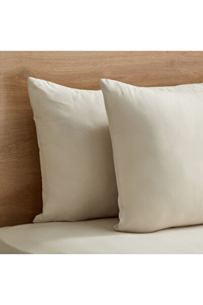 Home Box Derby 2-Piece Solid Microfiber Pillowcase Set 45x70 cm