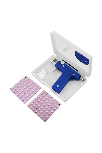 Müstesna Kulak Delme Makinesi Kolay Kulak Delim Aleti + 98 Adet Küpe