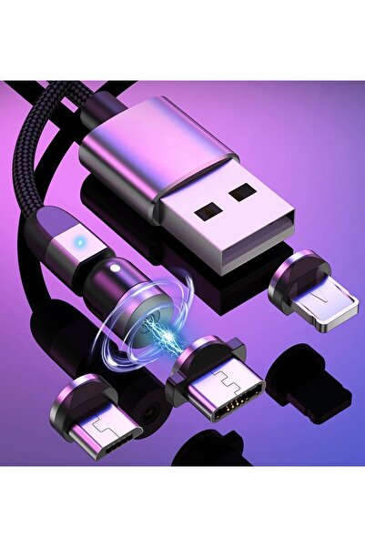 Müstesna İphone Samsung Xiaomi Huawei Redmi Tablet Telefon Şarj Kablosu 2 Met...