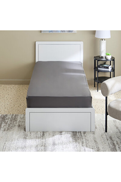 Home Box Essential Cotton Single Fitted Sheet 90x200+36 cm