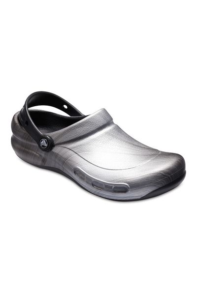 Crocs Clogs Crocs Bistro Graphic Clog 45-46 EU - M11 US Gray - Metallic Silver