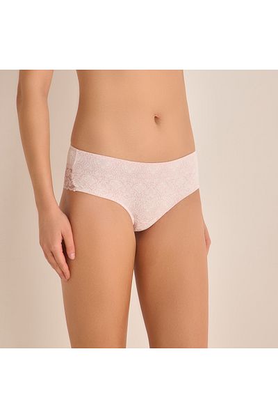 FAV Printed Lace Detail Bikini Briefs
