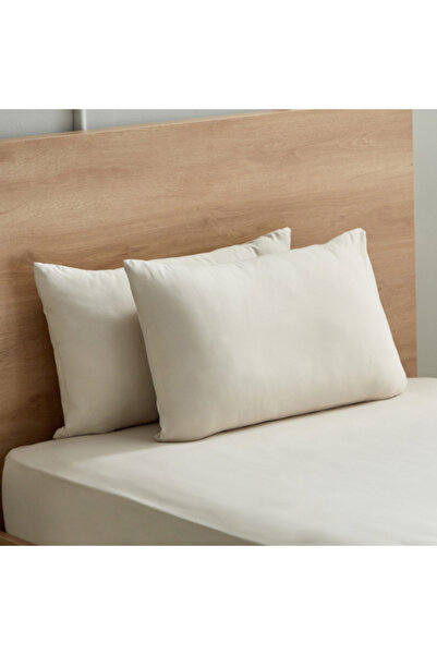 Home Box Derby 2-Piece Solid Microfiber Pillowcase Set 45x70 cm