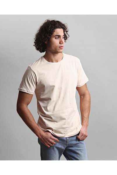 destekar Sınırsız Unisex Tişört - Bej